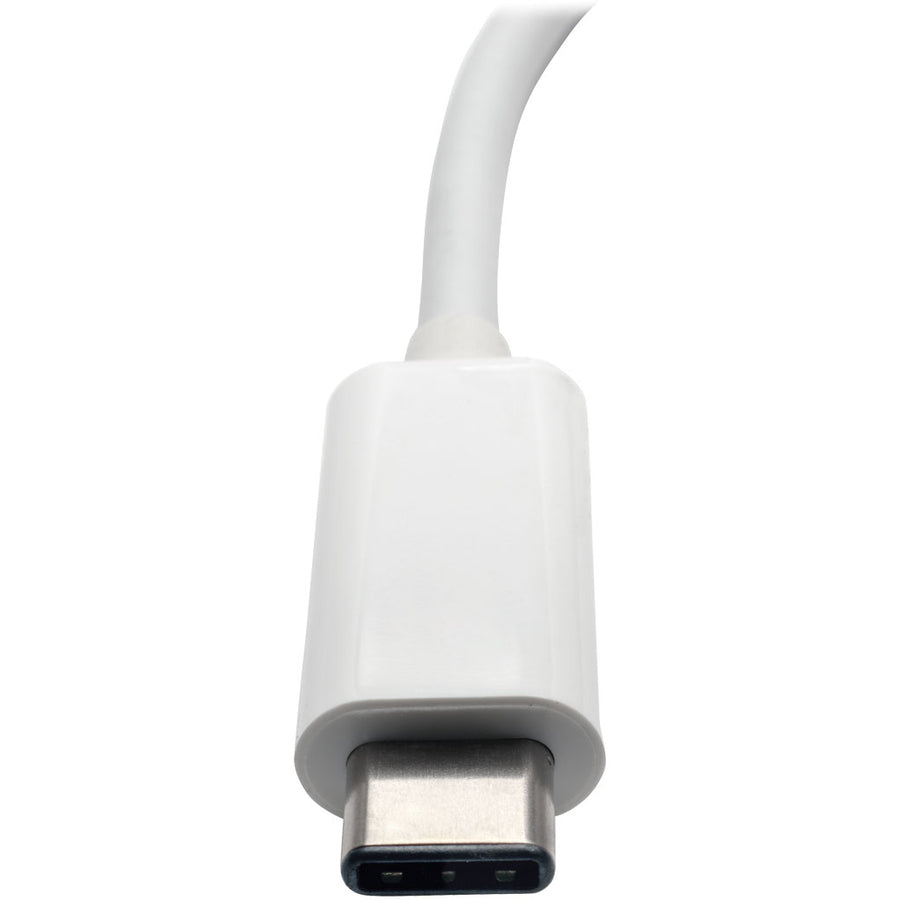 Tripp Lite USB C to VGA Video Adapter Converter w/ USB-C PD Charging Port, USB Type C to VGA, USB-C, USB Type-C 6in
