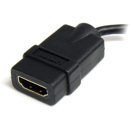 StarTech.com 5in High Speed HDMI&reg; Adapter Cable - HDMI to HDMI Micro - F/M
