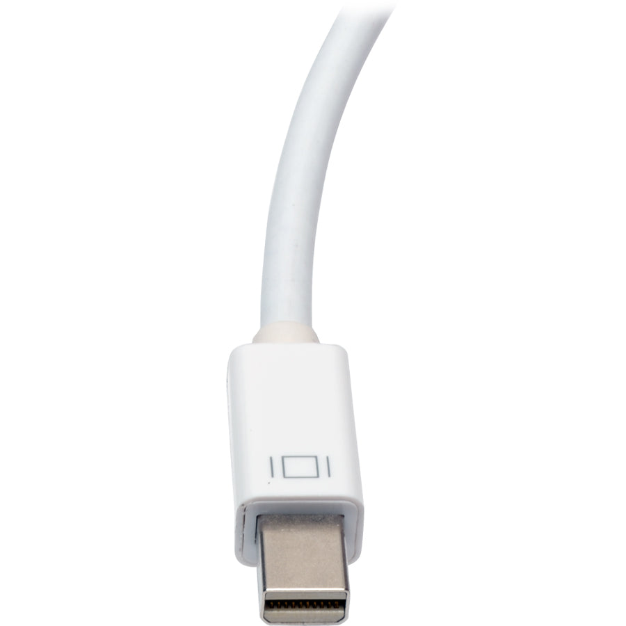 Tripp Lite 6in Mini DisplayPort to HDMI VGA 4K Adapter Converter Cable mDP to HDMI VGA Thunderbolt 1 & 2 Compatible 6"