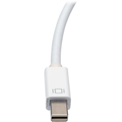 Tripp Lite 6in Mini DisplayPort to HDMI VGA 4K Adapter Converter Cable mDP to HDMI VGA Thunderbolt 1 & 2 Compatible 6"