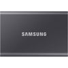 Samsung T7 MU-PC2T0T/AM 2 TB Portable Solid State Drive - External - PCI Express NVMe - Titan Gray