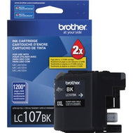 Brother Genuine Innobella LC107BK Super High Yield Black Ink Cartridge
