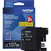 Brother Genuine Innobella LC107BK Super High Yield Black Ink Cartridge