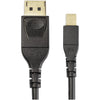 StarTech.com 3ft 1m VESA Certified Mini DisplayPort to DisplayPort 1.4 Cable, 8K 60Hz HBR3 HDR, Super UHD 4K 120Hz, mDP to DP Slim Cord
