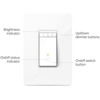 TP-Link Kasa Smart Wi-Fi Light Switch, Dimmer