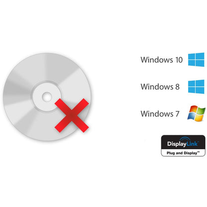 StarTech.com USB 3.0 to HDMI Adapter, 4K 30Hz, DisplayLink Certified, USB Type-A to HDMI Display Adapter Converter, External Graphics Card