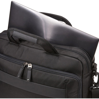 Case Logic Carrying Case (Briefcase) for 14" Notebook, Tablet PC, Portable Electronics, Accessories - Black