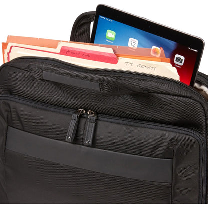Case Logic Carrying Case (Briefcase) for 14" Notebook, Tablet PC, Portable Electronics, Accessories - Black