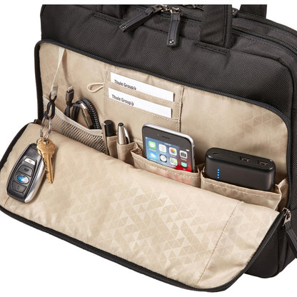 Case Logic Carrying Case (Briefcase) for 14" Notebook, Tablet PC, Portable Electronics, Accessories - Black
