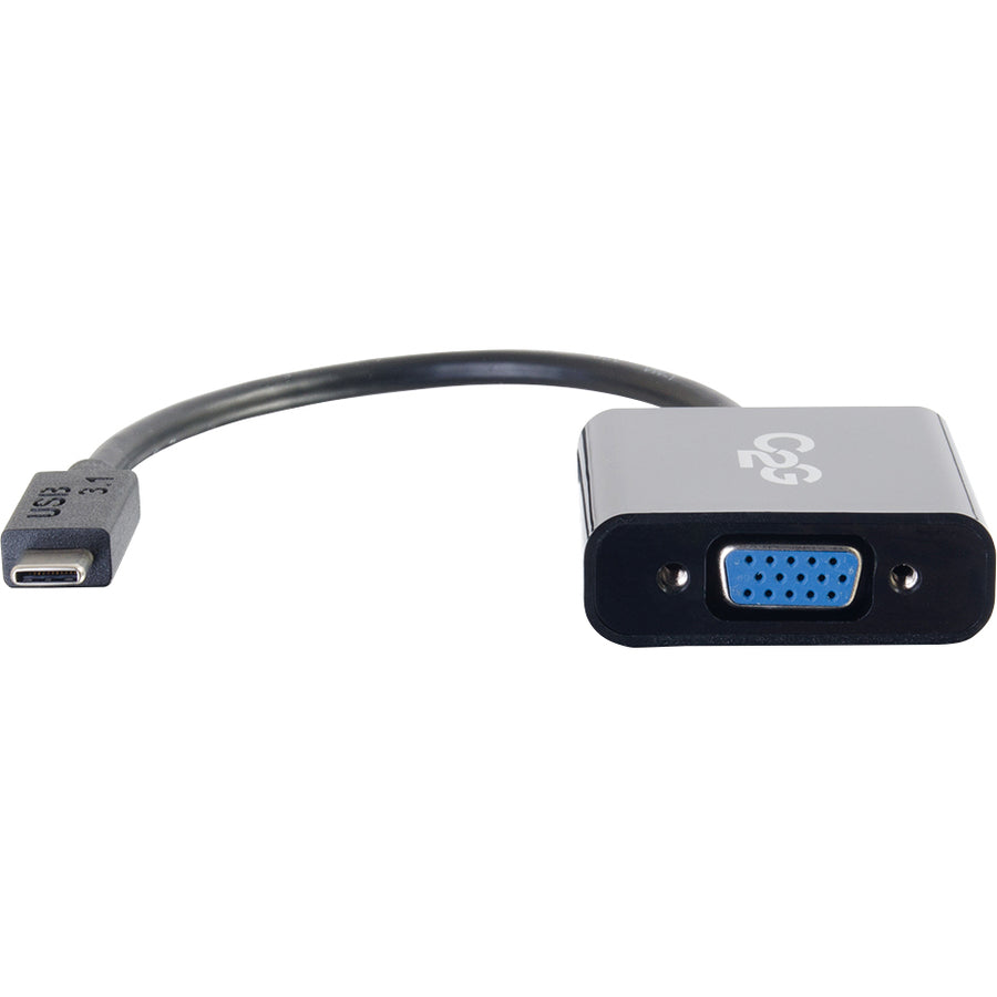 C2G USB C to VGA Adapter - USB C 3.1