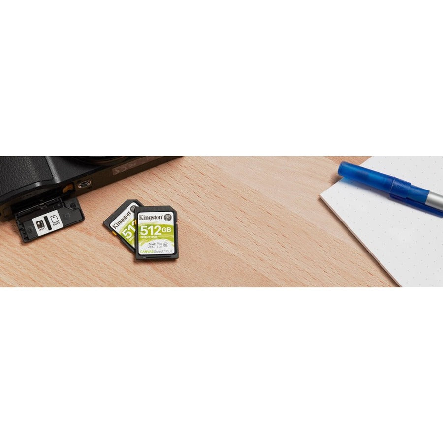 Kingston Canvas Select Plus 512 GB Class 10/UHS-I (U3) SDXC - 1 Pack