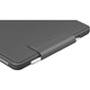 Logitech Slim Folio Pro Keyboard/Cover Case (Folio) for 11" Apple iPad Pro Tablet - Black, Gray