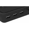 Adesso 19-Key Mechanical Keypad with 3-Port USB Hub