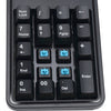 Adesso 19-Key Mechanical Keypad with 3-Port USB Hub