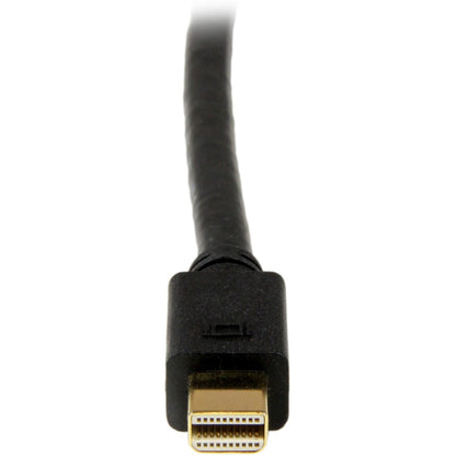 StarTech.com 3 ft Mini DisplayPort to DVI Adapter Converter Cable - Mini DP to DVI 1920x1200 - Black