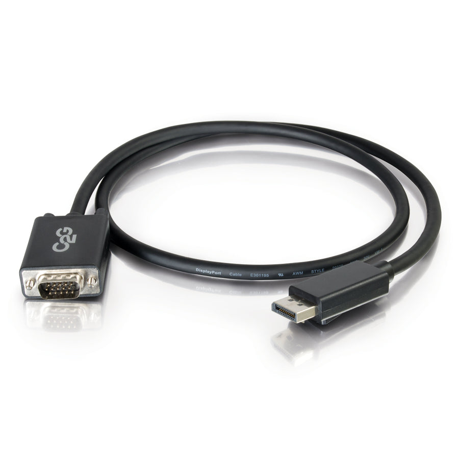 C2G 3ft DisplayPort to VGA Adapter Cable - M/M