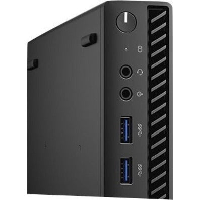 Dell OptiPlex 3000 3080 Desktop Computer - Intel Core i3 10th Gen I3-10105T - 8 GB RAM DDR4 SDRAM - 256 GB NVMe M.2 PCI Express M.2 SSD - Micro PC - Black