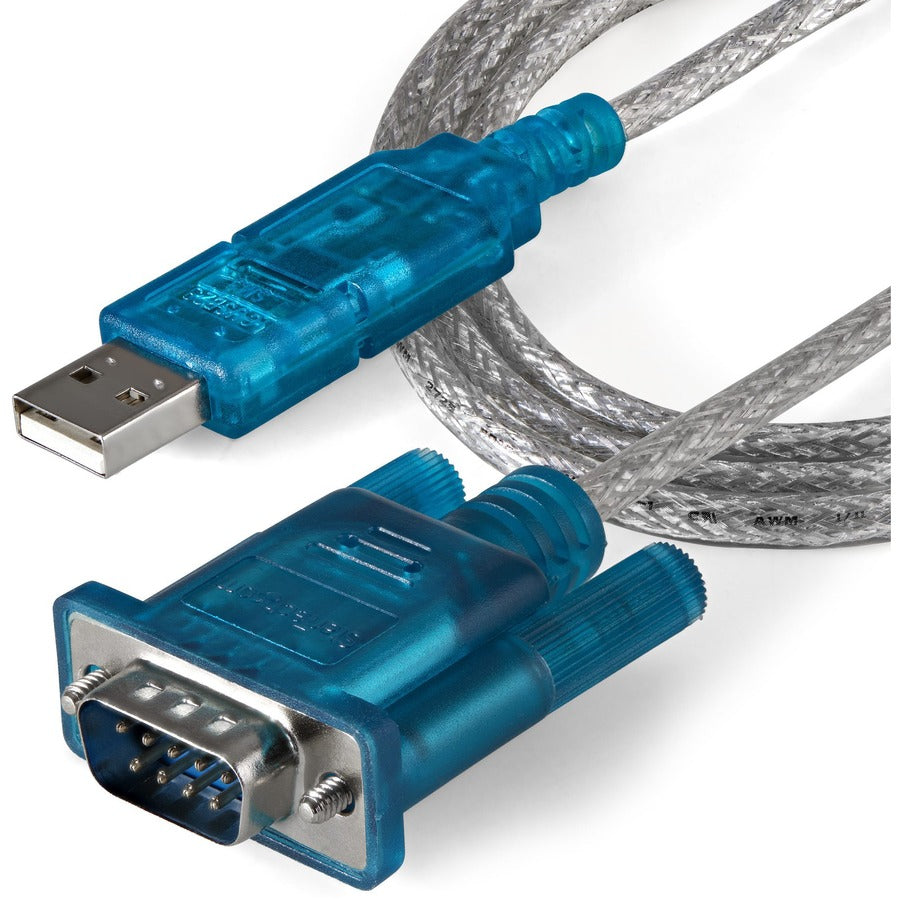 StarTech.com USB to Serial Adapter - Prolific PL-2303 - 3 ft / 1m - DB9 (9-pin) - USB to RS232 Adapter Cable - USB Serial