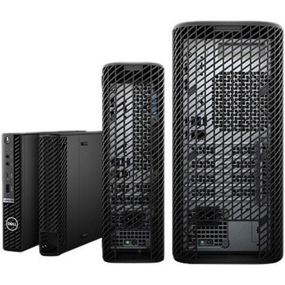 Dell OptiPlex 3000 3080 Desktop Computer - Intel Core i5 10th Gen i5-10505 Hexa-core (6 Core) 3.20 GHz - 8 GB RAM DDR4 SDRAM - 256 GB NVMe M.2 PCI Express M.2 SSD - Small Form Factor - Black