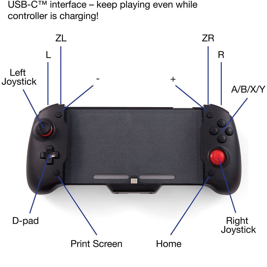 Verbatim Pro Controller with Console Grip for use with Nintendo Switch�