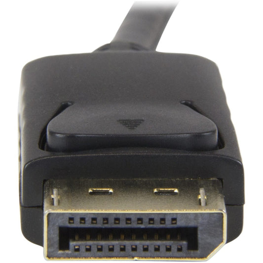 StarTech.com 16ft (5m) DisplayPort to HDMI Cable, 4K 30Hz Video, DP 1.2 to HDMI Adapter Cable Converter for HDMI Monitor/Display, Passive