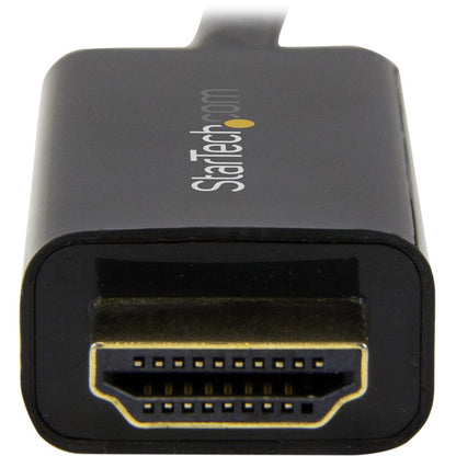 StarTech.com 16ft (5m) DisplayPort to HDMI Cable, 4K 30Hz Video, DP 1.2 to HDMI Adapter Cable Converter for HDMI Monitor/Display, Passive