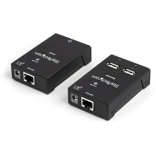StarTech.com 4 Port USB 2.0-Over-Cat5-or-Cat6 Extender - up to 165ft (50m)