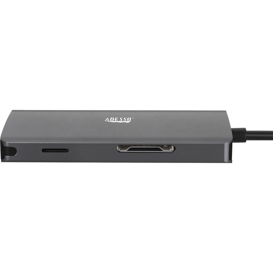 Adesso 8-in-1 USB-C Multi-Port Docking Station (TAA Compliant)