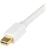 StarTech.com Mini DisplayPort to HDMI Converter Cable - 6 ft (2m) - 4K - White