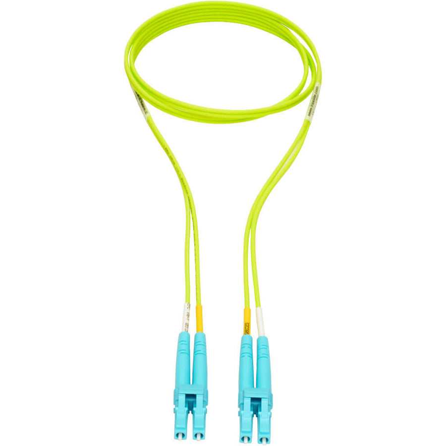 Tripp Lite Duplex Multimode Fiber Patch Cable OM5 LC LC 50/125 100Gb 1M