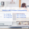 Brother Genuine TN225M High Yield Magenta Toner Cartridge