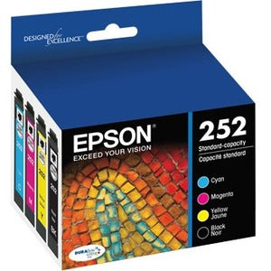 Epson DURABrite Ultra T252 Original Ink Cartridge - Multi-pack - Cyan, Black, Magenta, Yellow