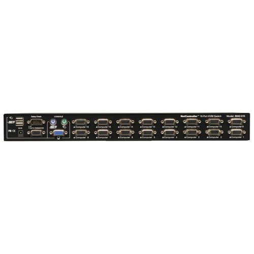 Tripp Lite 16-Port Rackmount USB / PS2 KVM Switch w/ On-Screen Display 1U