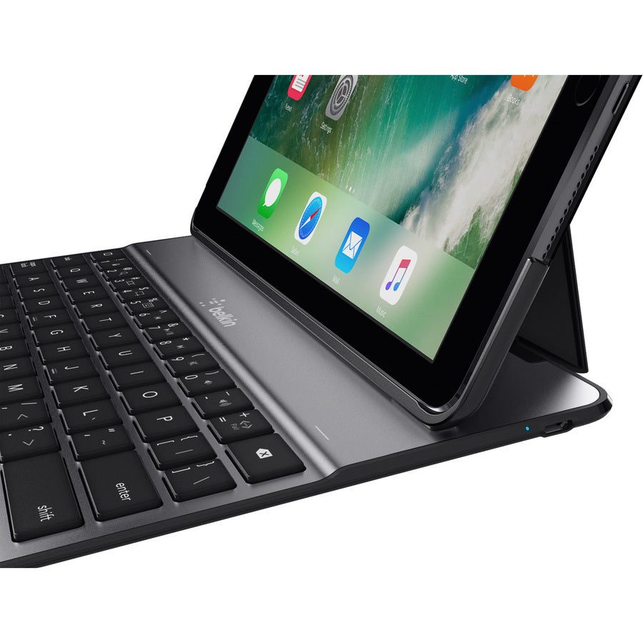 Menda City Landskab Mutton Belkin QODE Ultimate Lite Keyboard/Cover Case for 9.7" Apple iPad (5th –  Natix
