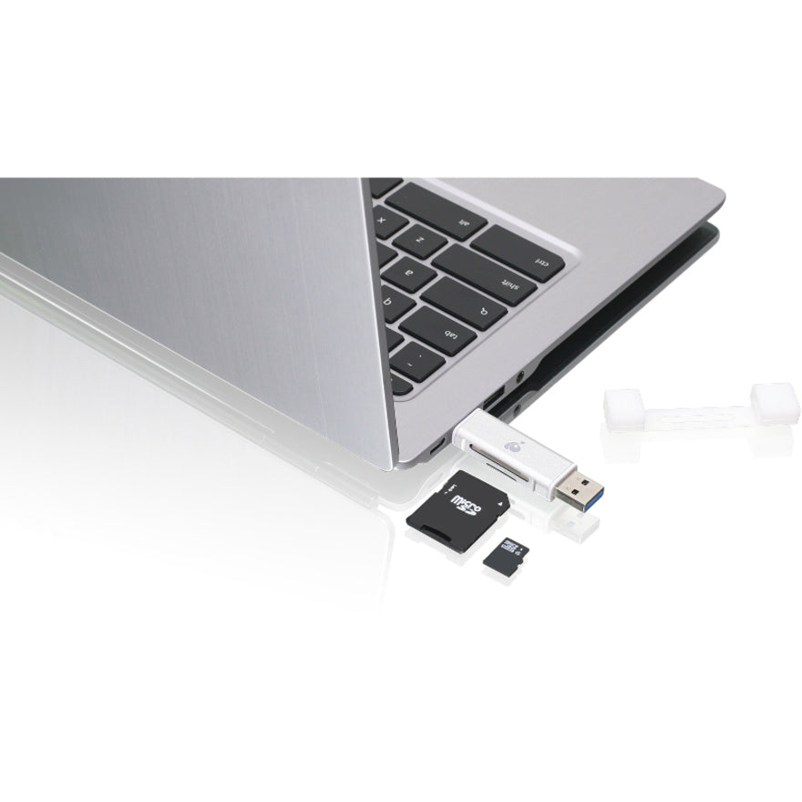 IOGEAR USB-C Duo Mobile Device Card Reader/Writer