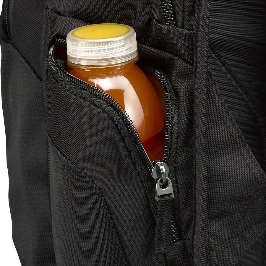 Case Logic Carrying Case (Backpack) for 16" Notebook, Water Bottle, Cellular Phone - Black