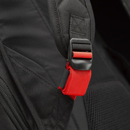 Case Logic Carrying Case (Backpack) for 16" Notebook, Water Bottle, Cellular Phone - Black