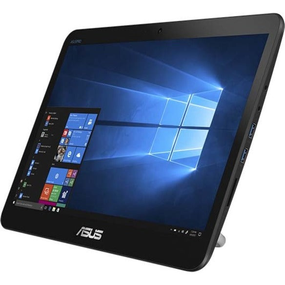 Asus V161GAR-XH001T All-in-One Computer - Intel Celeron N4020 Dual-core (2 Core) 1.10 GHz - 4 GB RAM DDR4 SDRAM - 128 GB 2.5" Serial ATA SSD - 15.6" HD 1366 x 768 Touchscreen Display - Desktop - Black