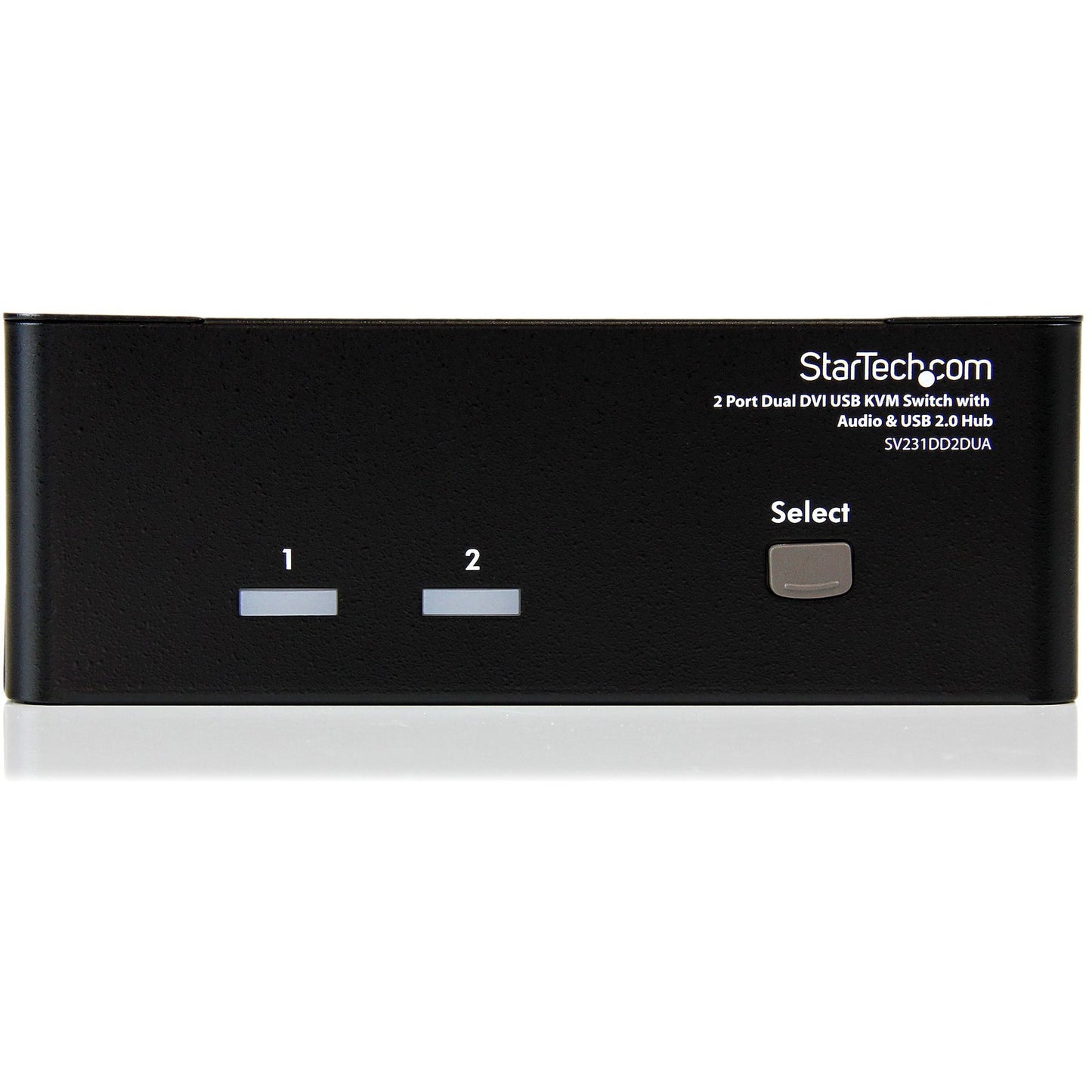 StarTech.com 2 Port Dual DVI USB KVM Switch w/ Audio & USB Hub