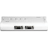 TRENDnet 4-Port USB KVM Switch Kit, VGA And USB Connections, 2048 x 1536 Resolution, Cabling Included, Control Up To 4 Computers, Compliant With Window, Linux, and Mac OS, White, TK-407K