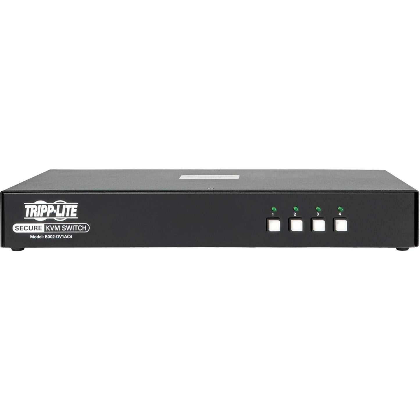 Tripp Lite Secure KVM Switch 4-Port DVI + Audio NIAP PP3.0 Certified w/ CAC