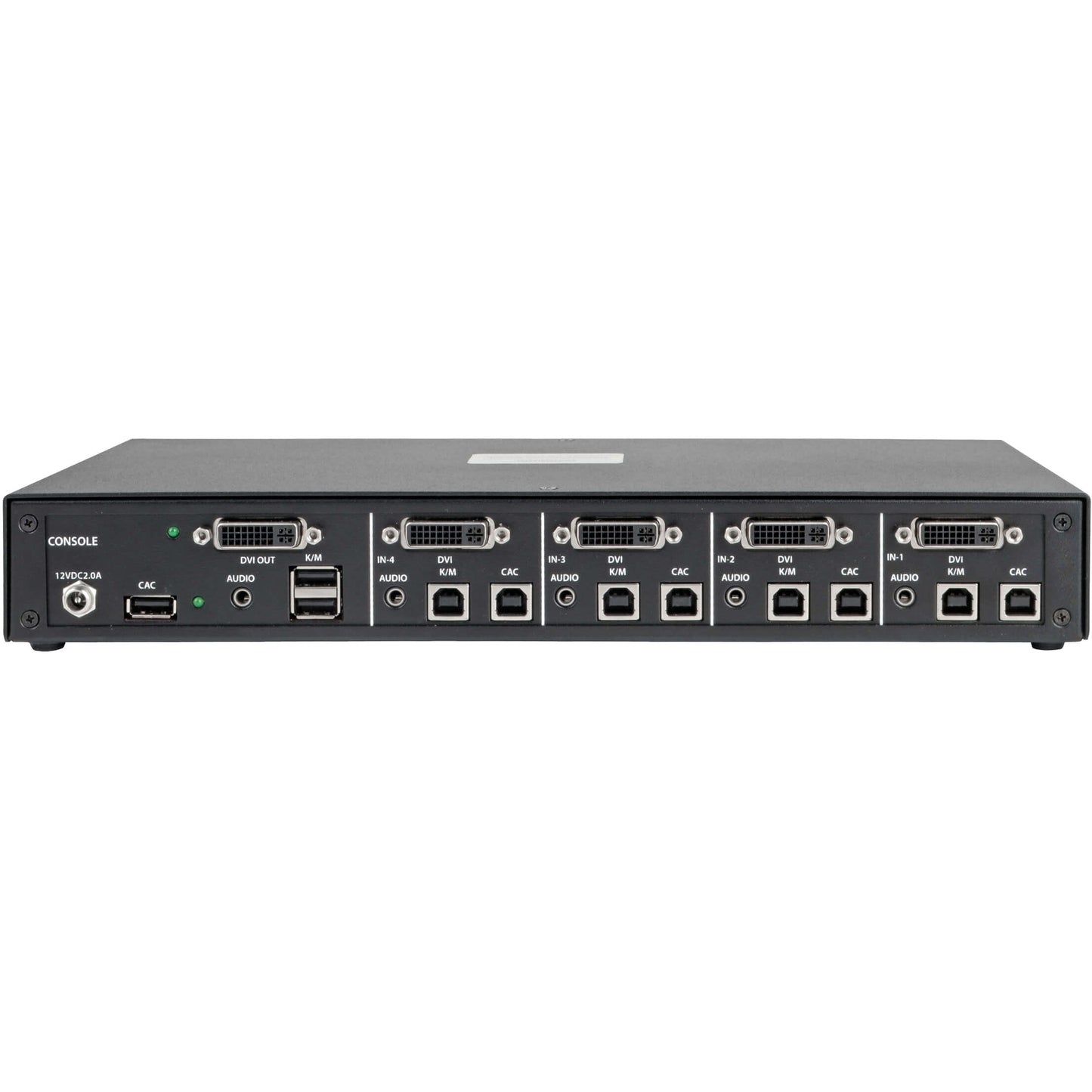 Tripp Lite Secure KVM Switch 4-Port DVI + Audio NIAP PP3.0 Certified w/ CAC