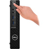 Dell OptiPlex 3000 3080 Desktop Computer - Intel Core i5 10th Gen i5-10500T Hexa-core (6 Core) 2.30 GHz - 16 GB RAM DDR4 SDRAM - 256 GB NVMe M.2 PCI Express M.2 SSD - Micro PC - Black
