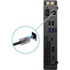 Dell OptiPlex 3000 3080 Desktop Computer - Intel Core i5 10th Gen i5-10500T Hexa-core (6 Core) 2.30 GHz - 16 GB RAM DDR4 SDRAM - 256 GB NVMe M.2 PCI Express M.2 SSD - Micro PC - Black