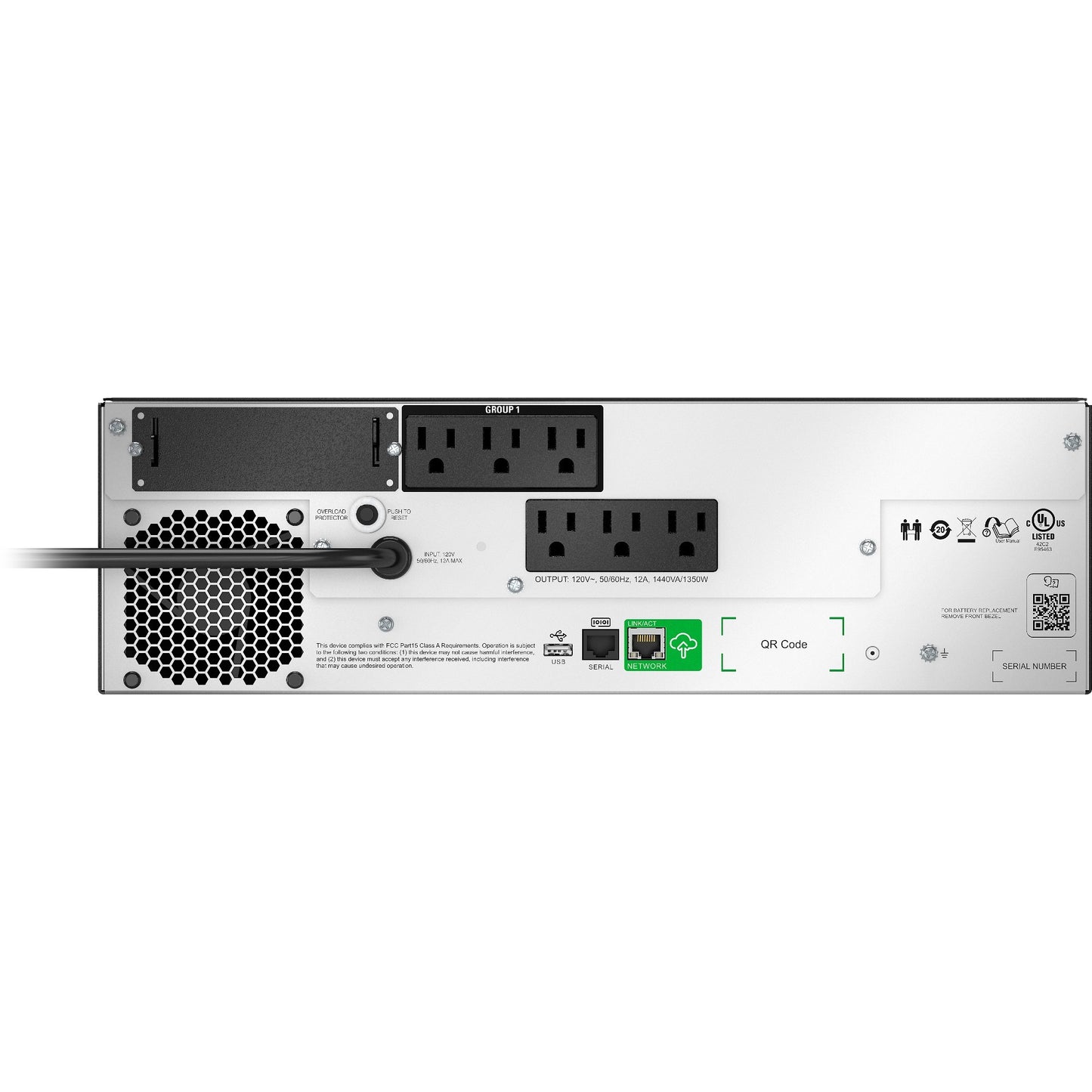 APC by Schneider Electric Smart-UPS Li-Ion, Short Depth 1500VA, 120V with SmartConnect (Not for sale in Vermont)