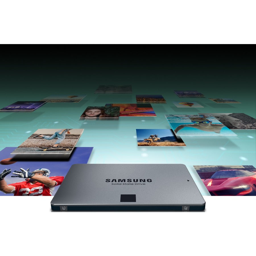 Samsung 870 QVO MZ-77Q1T0B/AM 1 TB Solid State Drive - 2.5" Internal - SATA (SATA/600)