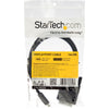 StarTech.com 3.3 ft / 1 m USB-C to DVI Cable - USB Type-C Video Adapter Cable - 1920 x 1200 - Black