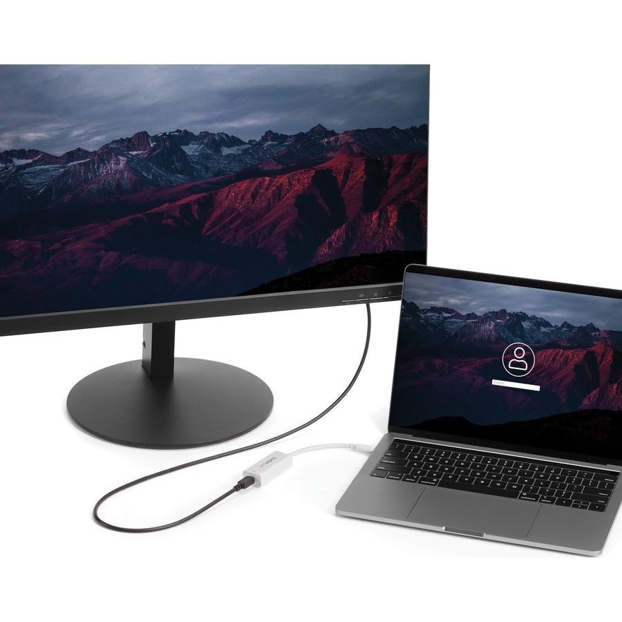 StarTech.com StarTech.com - USB-C to Mini DisplayPort Adapter - 4K 60Hz - White - USB Type-C to Mini DP Adapter - Thunderbolt 3 Compatible