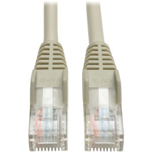 Tripp Lite 100ft Cat5e Cat5 Snagless Molded Patch Cable RJ45 M/M Gray 100'