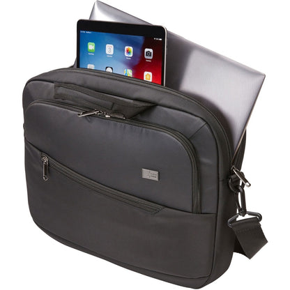 Case Logic Propel Carrying Case (Attach&eacute;) for 12" to 14" Notebook - Black